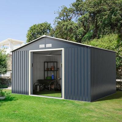 Maximize Your Outdoor Storage with the 11' x 8' Outdoor Steel Storage Shed