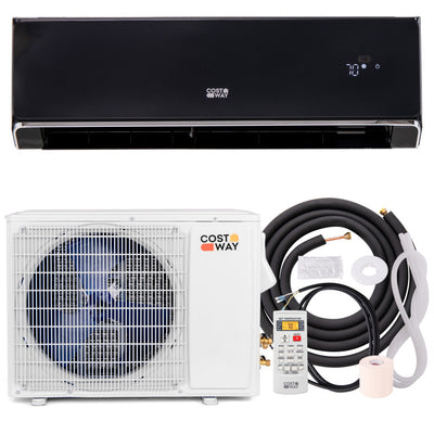 12000 BTU 4-in-1 Mini Split Air Conditioner 22 SEER2 208-230V Wifi Enabled AC Unit with Self Cleaning and Auto Defrost