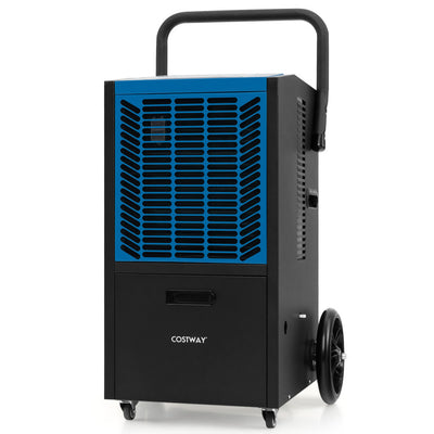 140 Pints Portable Commercial Dehumidifier 4500 Sq.Ft Crawl Space Industrial Dehumidifier with 24H Timer and Lockable Wheels