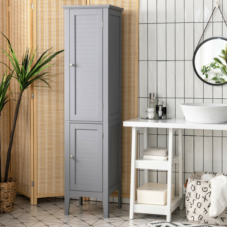 Freestanding Bathroom Storage Cabinet for Kitchen and Living Room