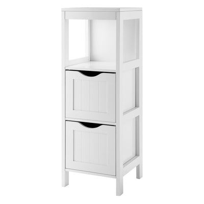 Freestanding Storage Cabinet with 2 Removable Drawers for Bathroom