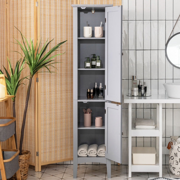 Freestanding Bathroom Storage Cabinet for Kitchen and Living Room