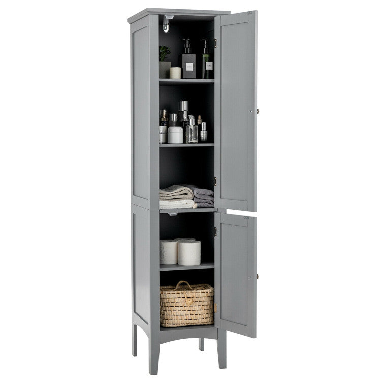 Freestanding Bathroom Storage Cabinet for Kitchen and Living Room