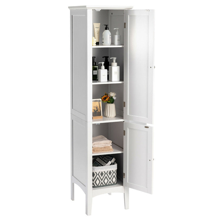 Freestanding Bathroom Storage Cabinet for Kitchen and Living Room