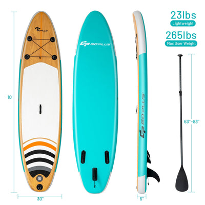 Inflatable Stand Up Paddle Surfboard with Bag