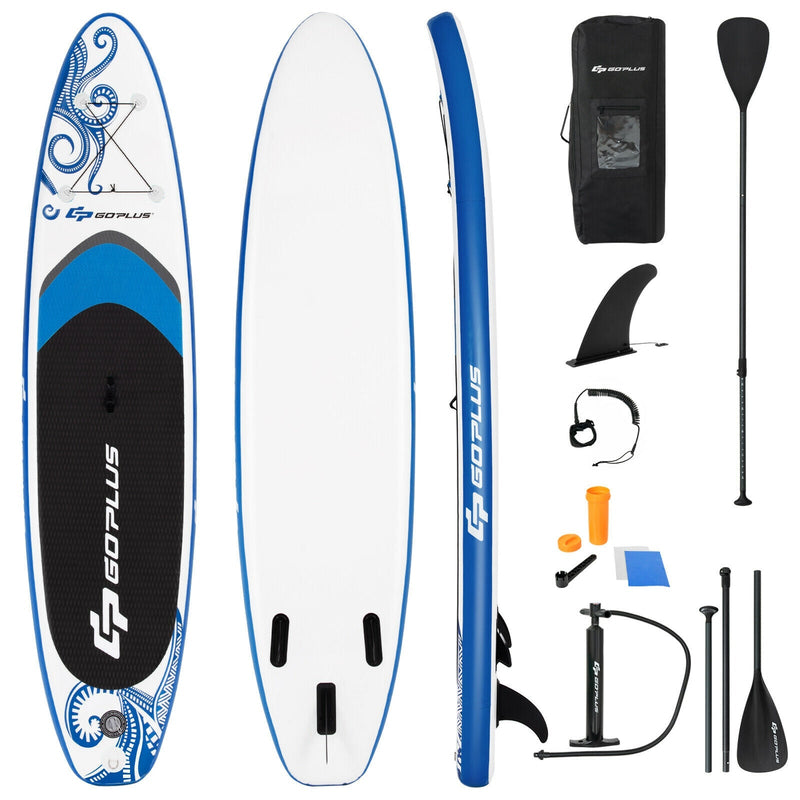 Inflatable Adjustable Paddle Board with Carry Bag