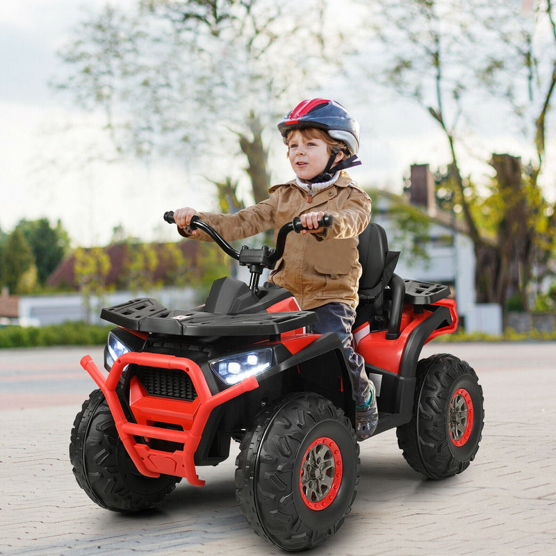 12V Kids Electric 4-Wheeler ATV Quad with MP3 and LED Lights