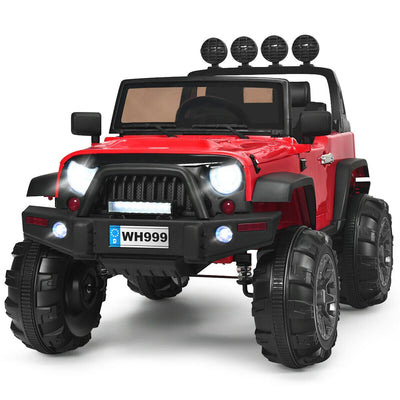 12V Kids Spring Suspension Ride On Truck