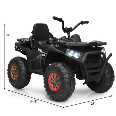 12V Kids Electric 4-Wheeler ATV Quad with MP3 and LED Lights