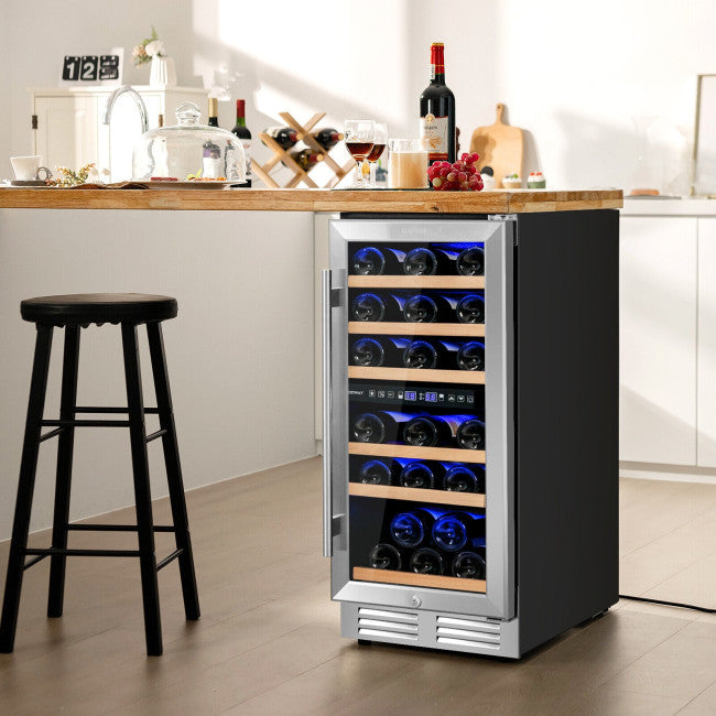 15 shops inch wine and beverage cooler