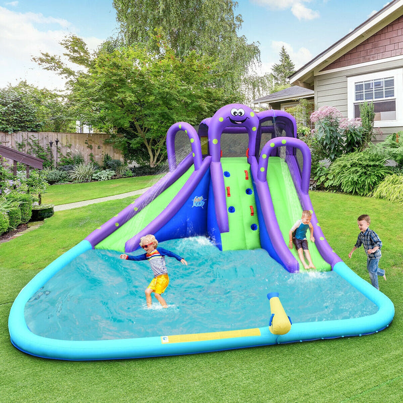 Inflatable Water Park Mighty Bounce House with Pool