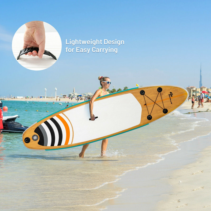 Inflatable Stand Up Paddle Surfboard with Bag