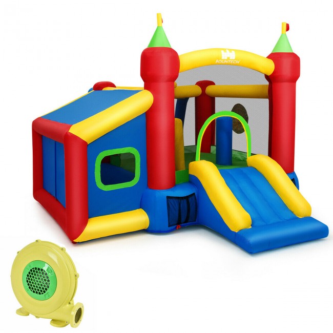 Kids Gift Inflatable Bounce House with 480W Blower