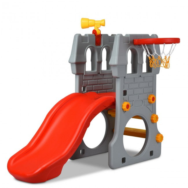 Kids Activity Climber Slide Outdoor Playset