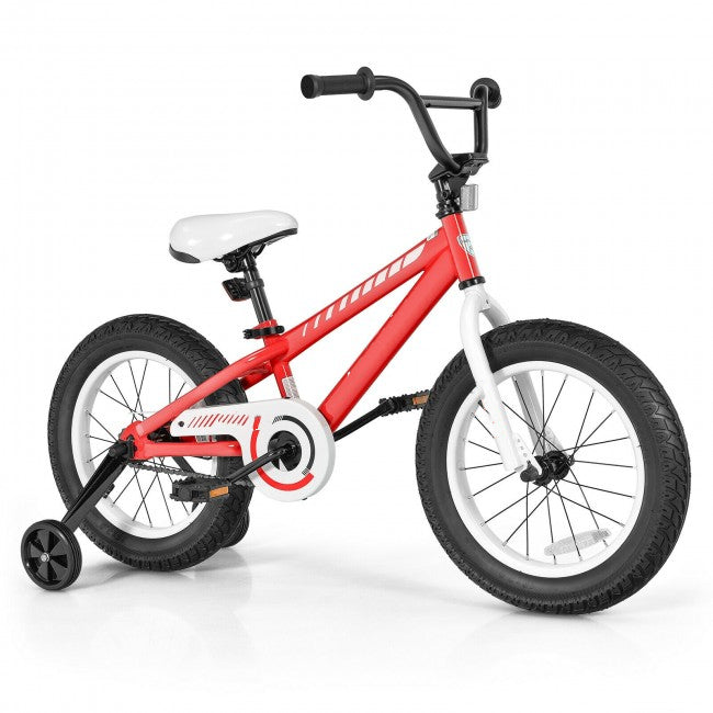 Kids Bike Bicycle with Training Wheels Chairliving